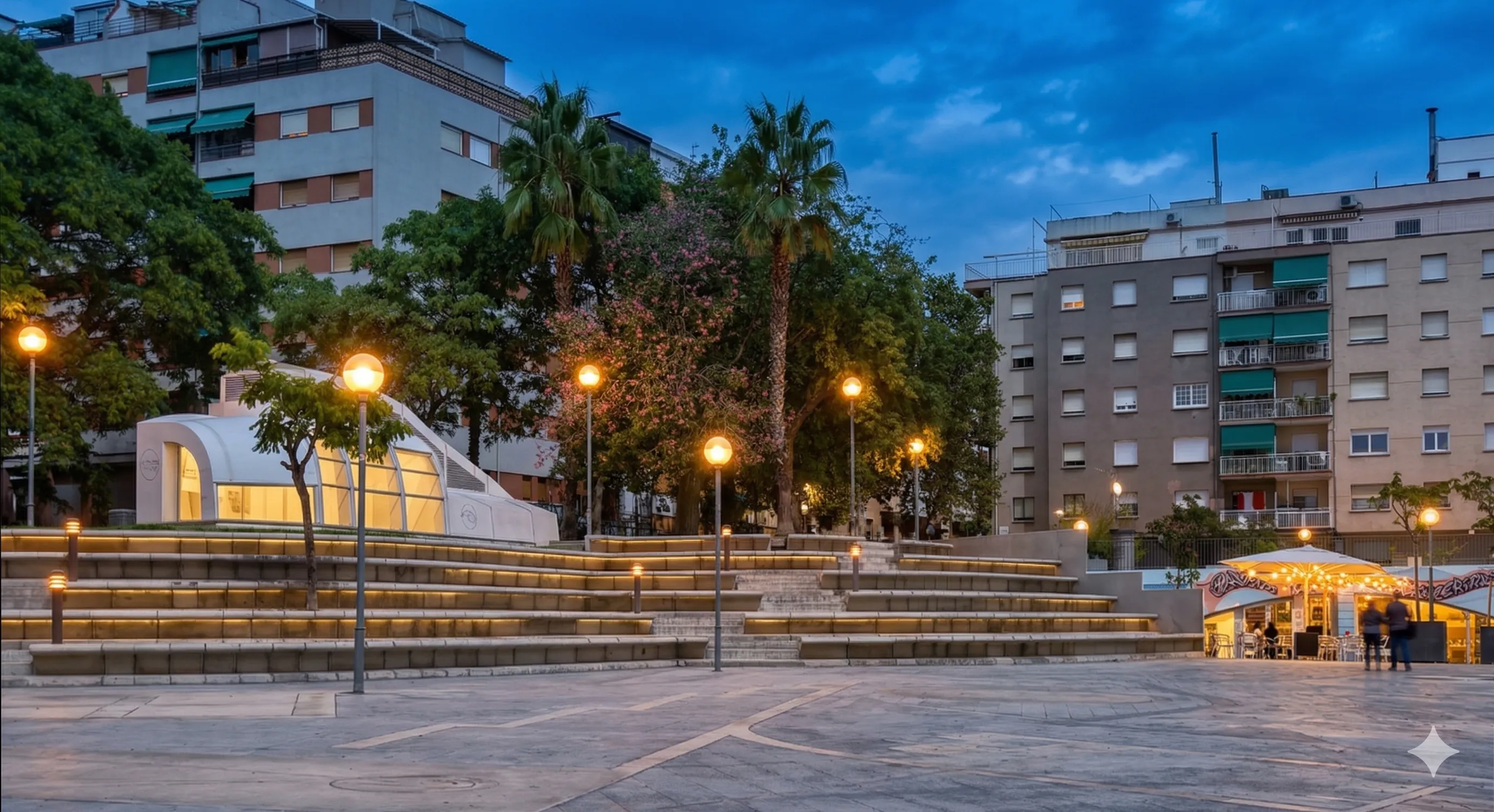 Barrio de La Prosperitat en Nou Barris, Barcelona