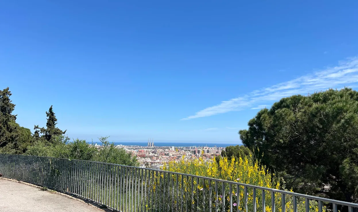 Parc del Turo de la Peira, mirador del barrio