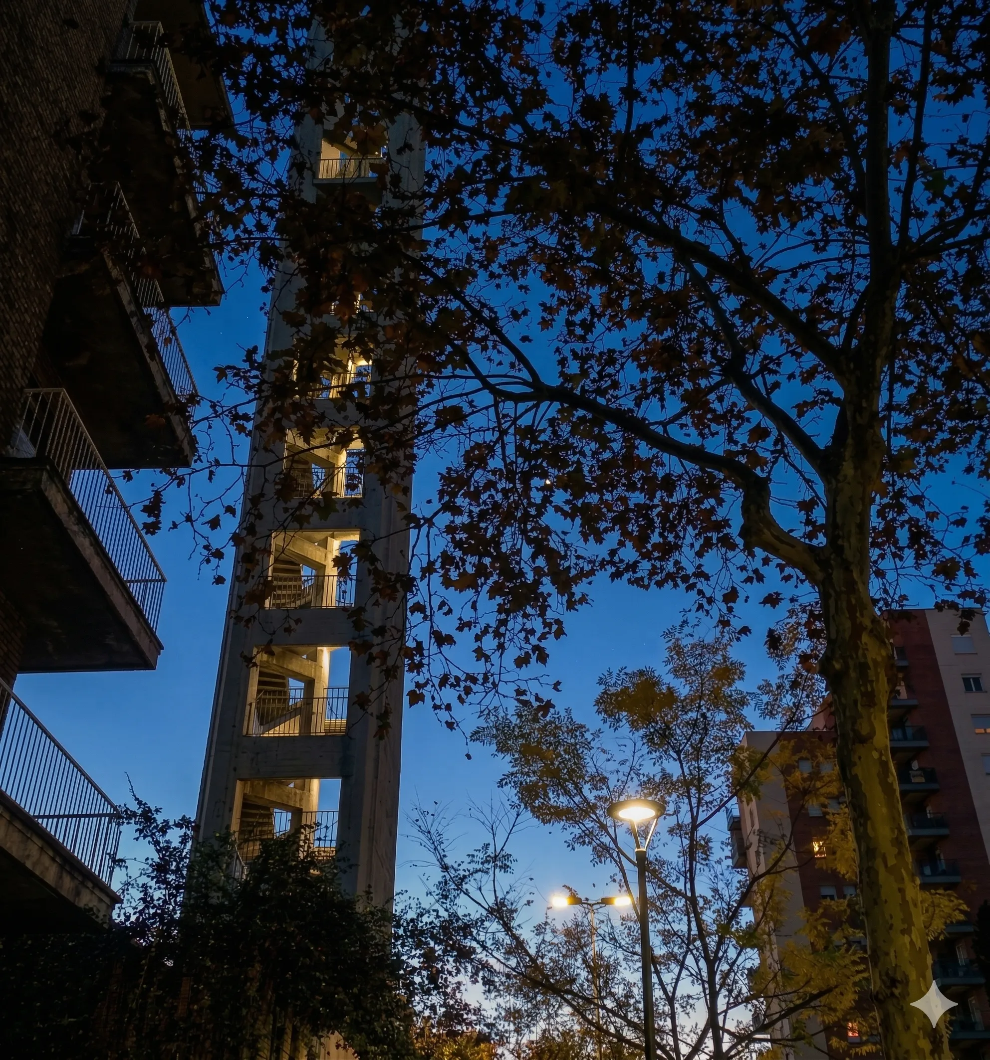 Arquitectura tipica del barrio Congrés i els Indians